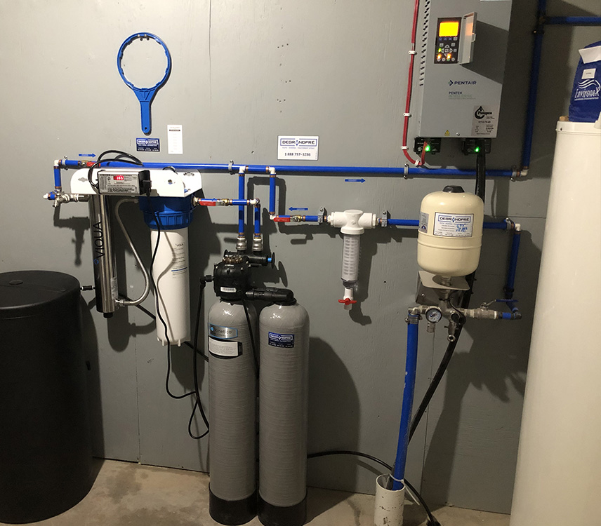 Traitement d'eau résidentiel